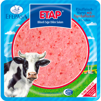 EFEPASA ETAP SAUCISSE BOEUF PAPRIKA
150GR